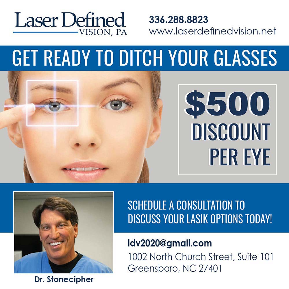 Laser Defined Vision
